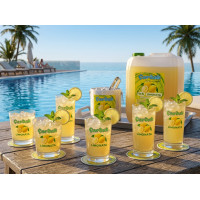 çardak konsantre meyve aromalı içecek 1+5 limonata 5 kg 2 adet 