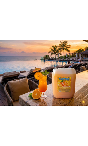 çardak konsantre meyve aromalı içecek 1+5 portakal 5 lt