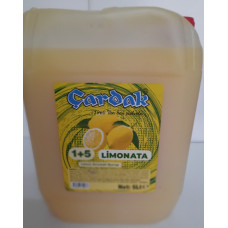 çardak konsantre meyve aromalı içecek 1+5 limonata 5 kg