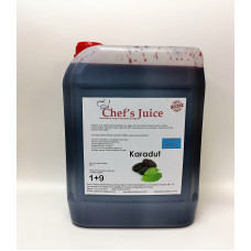 chef's juice konsantre meyve aromalı şurup 1+9 karadut 5 lt