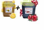 Shurup Konsantre Meyve Aromalı İçecek   2 ' Li  Limon + Nar  5,7 kg  1+9