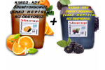 Shurup Konsantre Meyve Aromalı İçecek  2' Li Portakal + Karadut  5,7 kg  1+9 