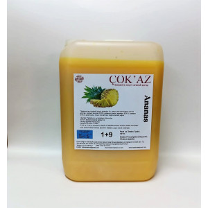 Çok'az Konsantre Meyve Aromalı Şurup 1+9 ANANAS 5 lt