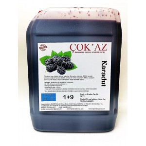 Çok'az Konsantre Meyve Aromalı Şurup 1+9  KARADUT  5 lt