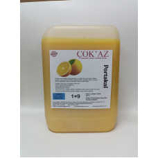 çok'az konsantre meyve aromalı şurup 1+9 portakal 5 lt