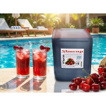 Shurup Konsantre Meyve Aromalı İçecek  5,7 kg   Vişne  1+9